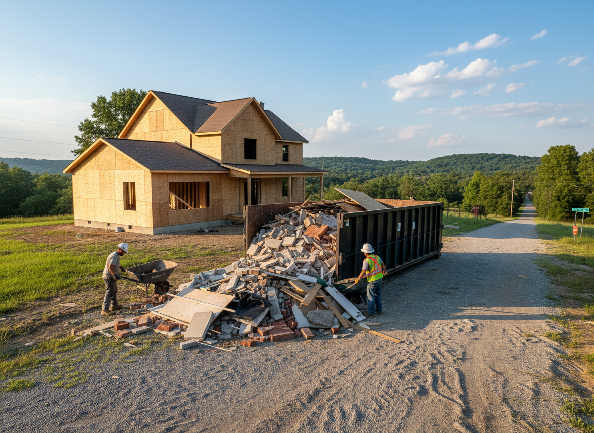What to Do With Construction Debris After a Home Addition in Pike County